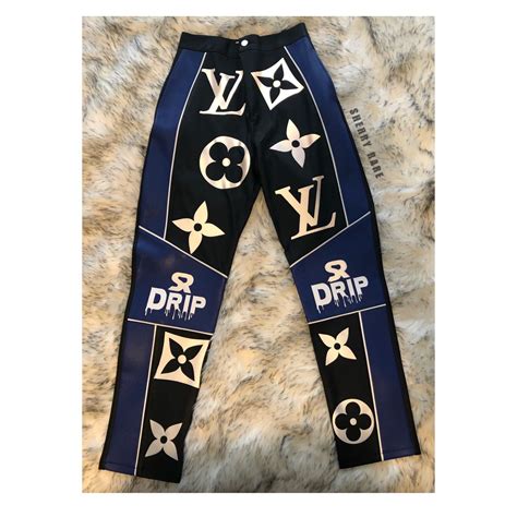 fake louis vuitton sweatpants|louis vuitton monogram pants.